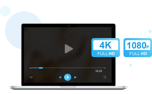 Download HD videos up to 8K