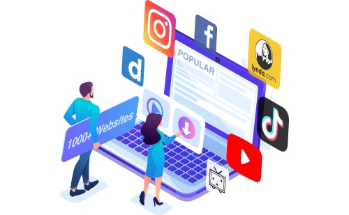 Download YouTube videos in 1 click
